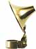 Powder measure funnel and swivel only, brass